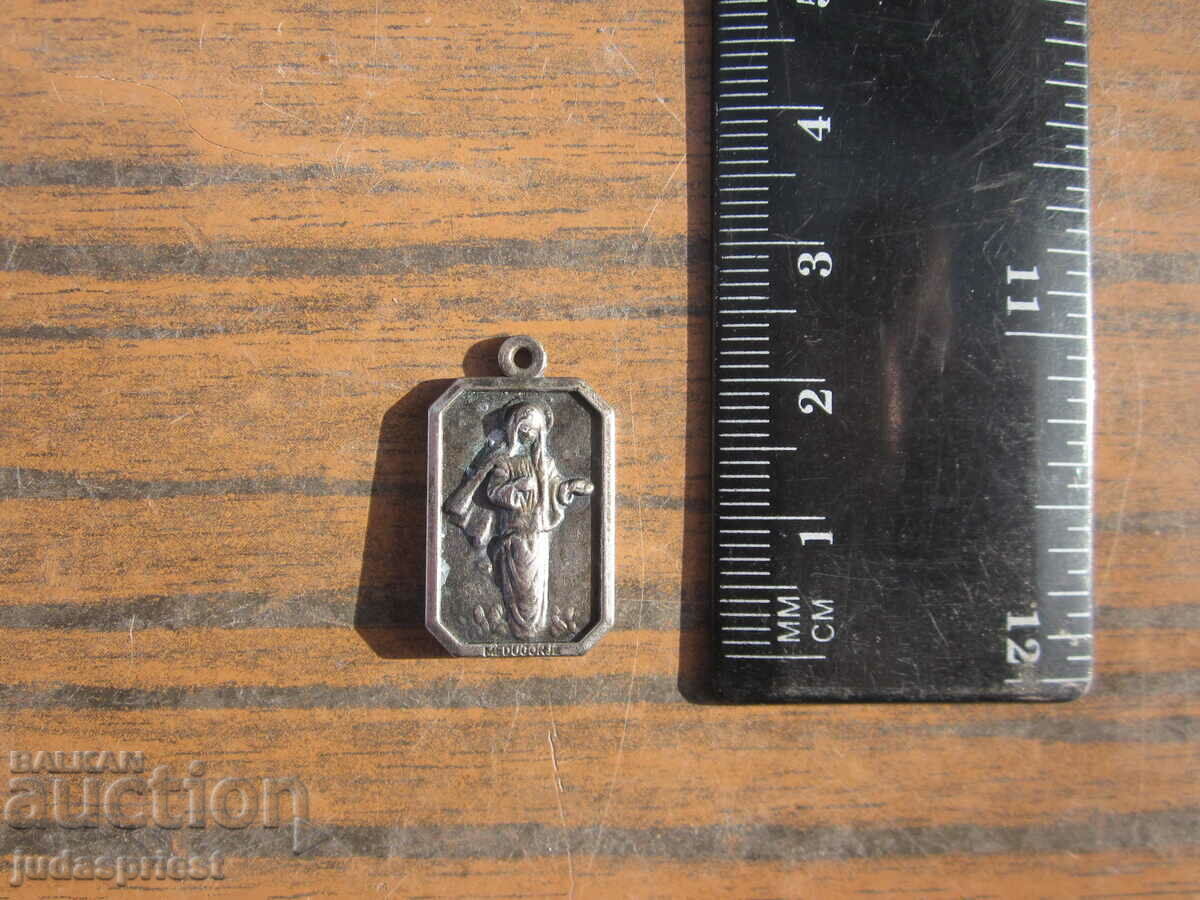 αντίκα ασημένια εικόνα με κρεμαστό κόσμημα του Παναγίου Τάφου - 7 αντίκα ασημένια εικόνα με κρεμαστό κόσμημα του Παναγίου Τάφου - 7