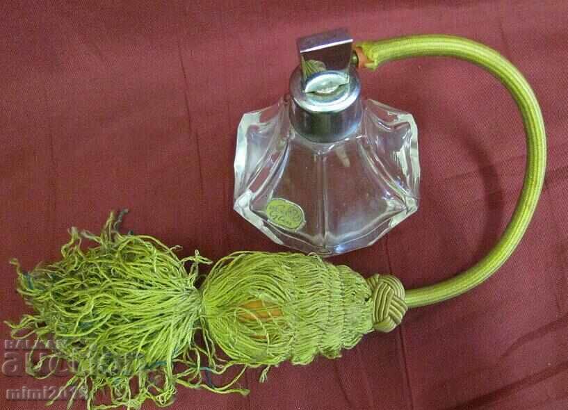 Auction  Vintich Crystal Bottle for Bohemia Perfume