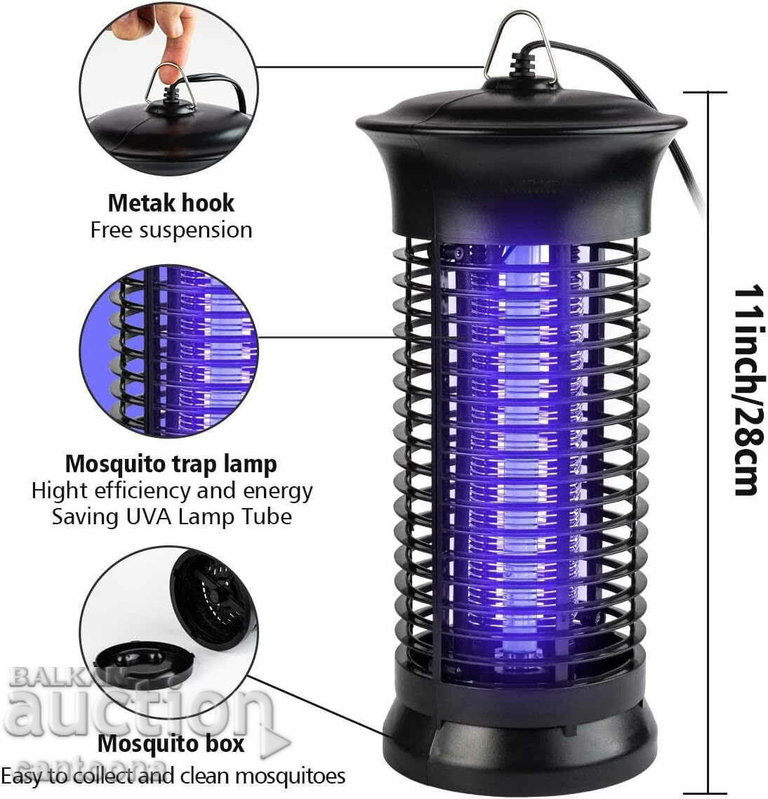 UV electric insect killer, 6 W