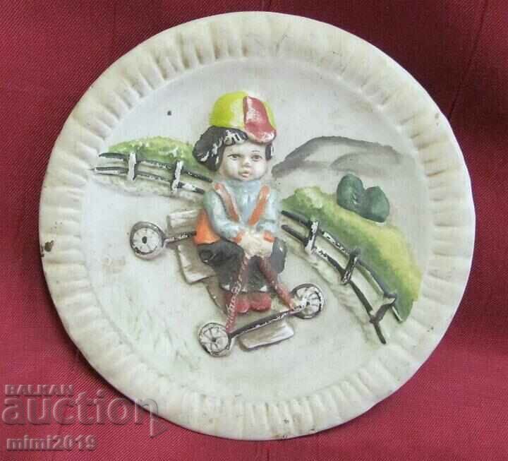 Old Relief Decoration - Plate - 5