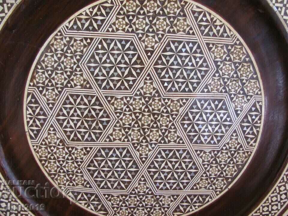 Large Wooden Plate with price 100.00 BGN | € 51.13 Large Wooden Plate with price 100.00 BGN | € 51.13