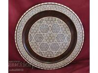 Large Wooden Plate