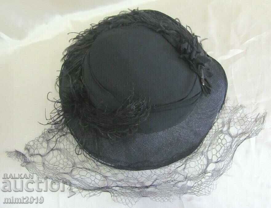 30's Women's Hat with Veil - 5