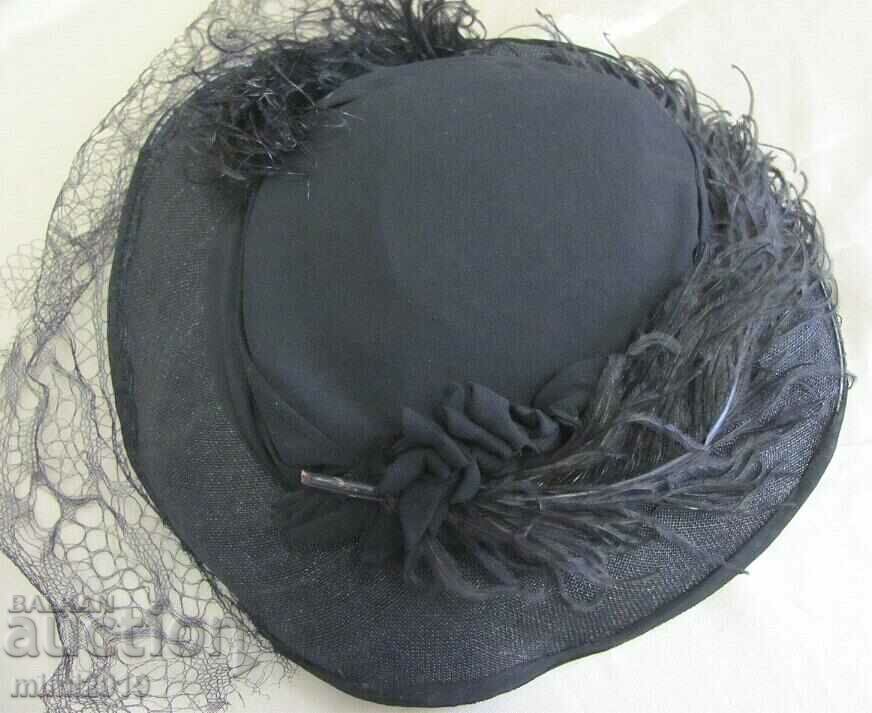 30's Women's Hat with Veil - 6