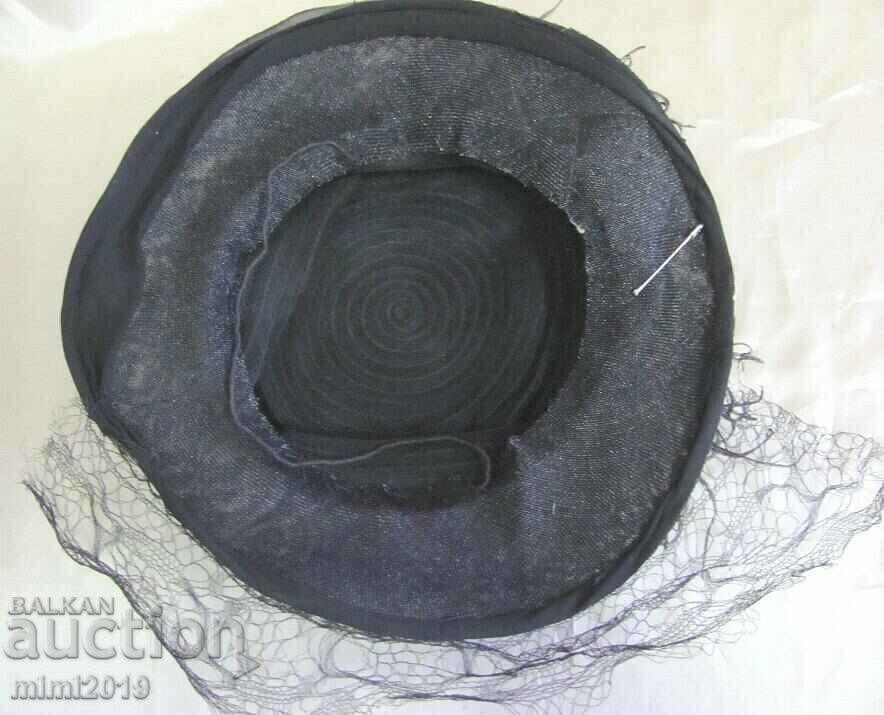 30's Women's Hat with Veil - 7
