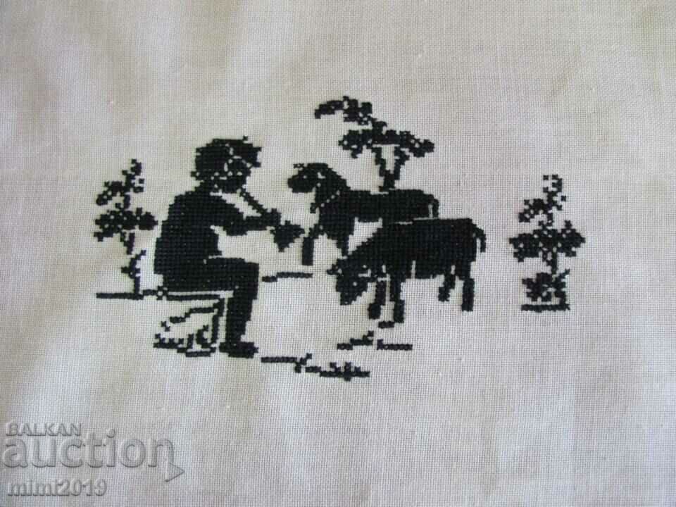 Auction  Vintich Hand Sewn Tapestry 2 pcs.