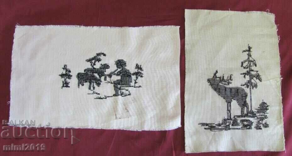 Vintich Hand Sewn Tapestry 2 pcs. - 6