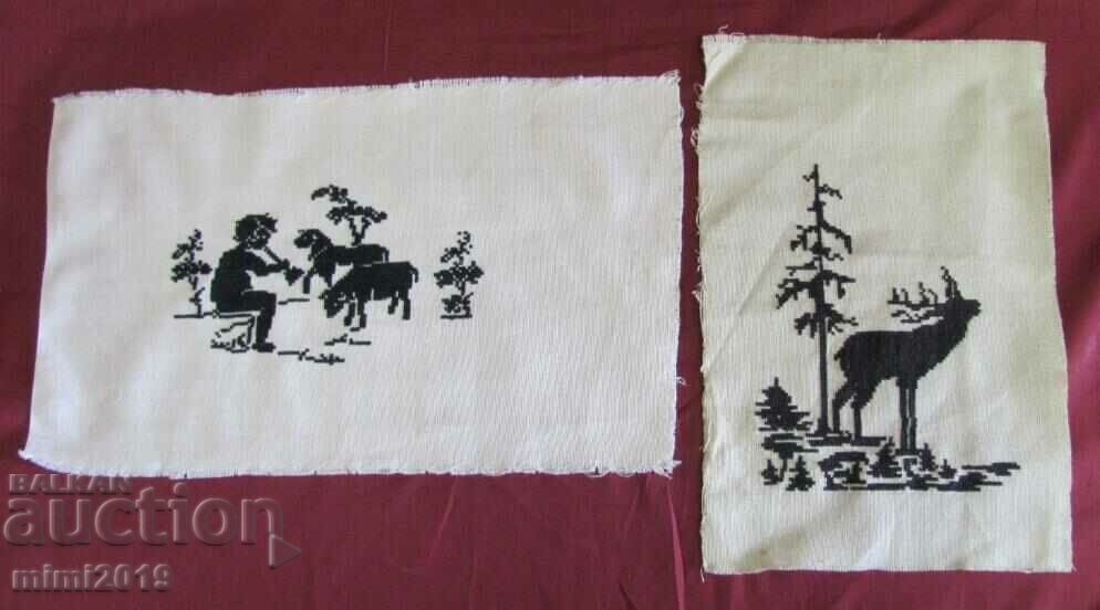 Vintich Hand Sewn Tapestry 2 pcs.