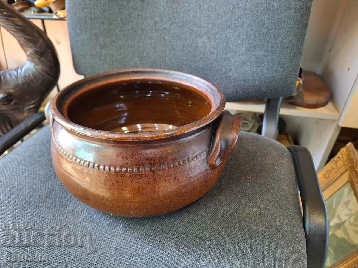 Auction OLD CUTTER POT CERAMIC Auction OLD CUTTER POT CERAMIC