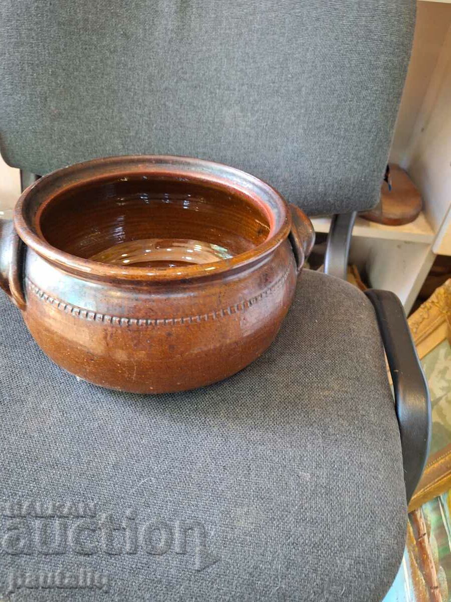 OLD CUTTER POT CERAMIC - 6 OLD CUTTER POT CERAMIC - 6