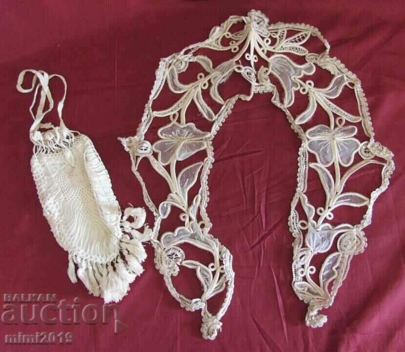 30 Hand Knitted Dress and Purse Collars with price 75.00 BGN | € 38.35