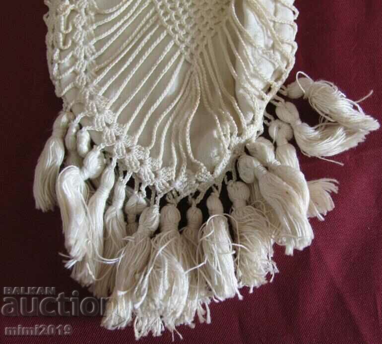 30 Hand Knitted Dress and Purse Collars - 6