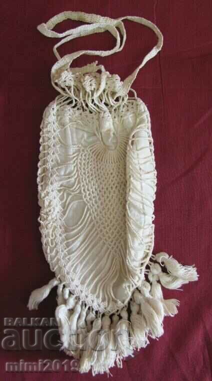 30 Hand Knitted Dress and Purse Collars - 7