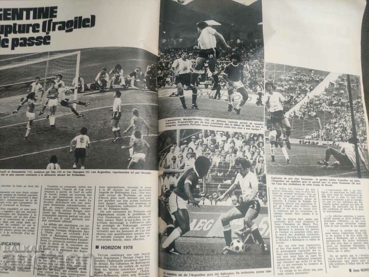 football magazine Miroir du Football No. 222 / 1974 Mundial - 7 football magazine Miroir du Football No. 222 / 1974 Mundial - 7