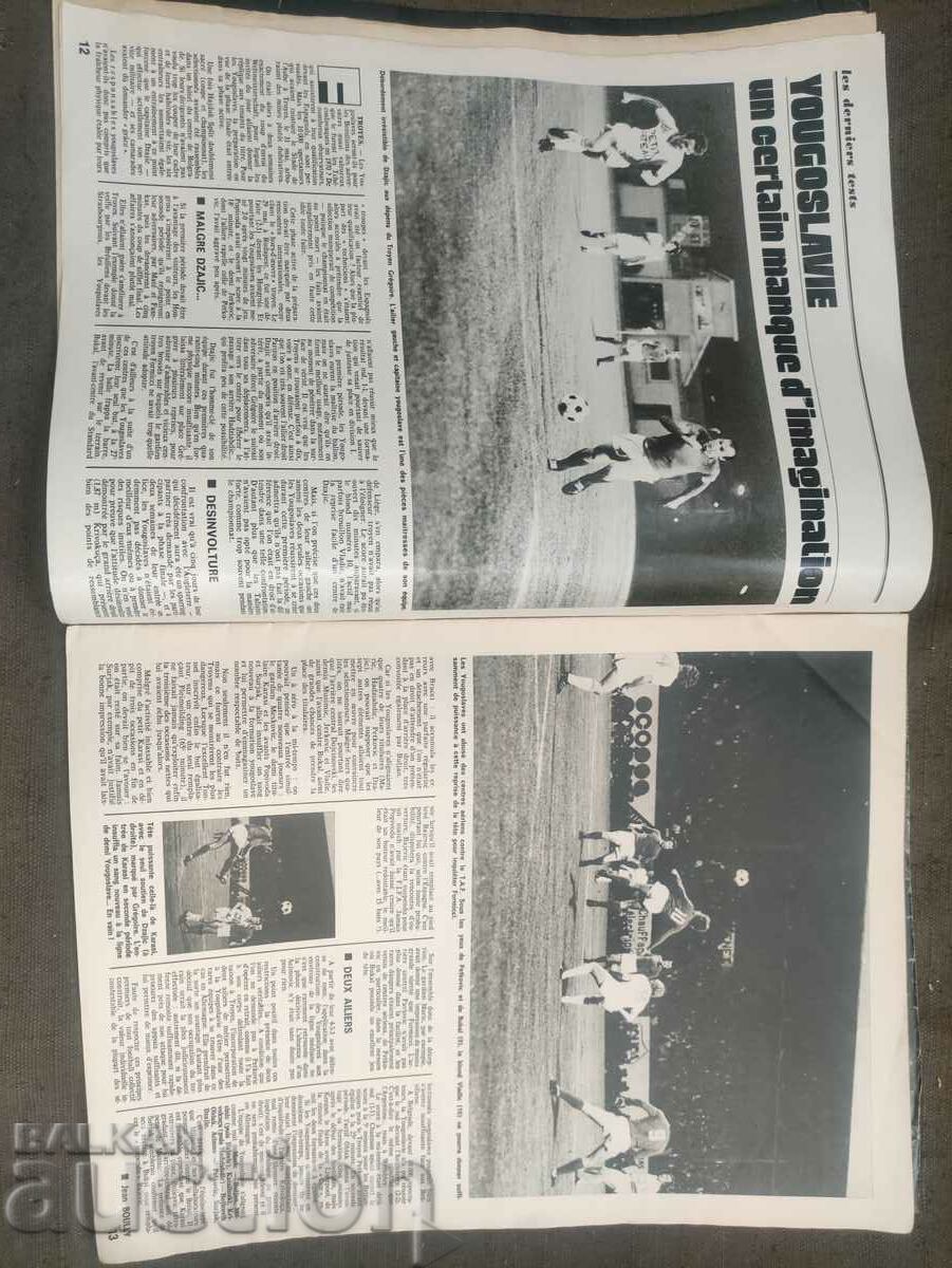 Auction football magazine Miroir du Football No. 218/ 1974 Mundial Auction football magazine Miroir du Football No. 218/ 1974 Mundial