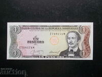 DOMINICAN , 1 peso , 1987 , UNC