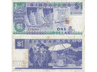 tino37- SINGAPORE - 1 DOLLAR - 1987