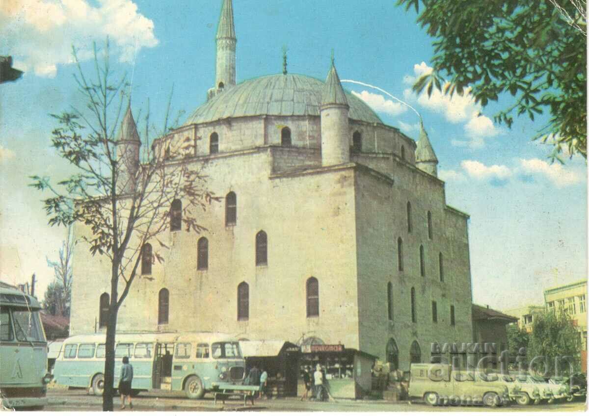 Old postcard - Razgrad, Ibrahim Pasha Mosque