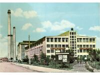 Old postcard - Razgrad, Factory for flat glass A 50