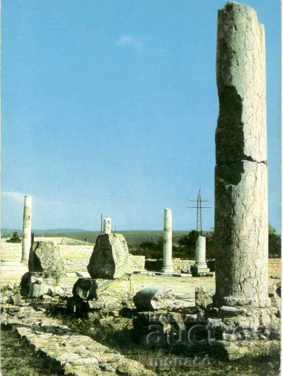 Carte veche - Razgrad, Ruinele anticului Abrit