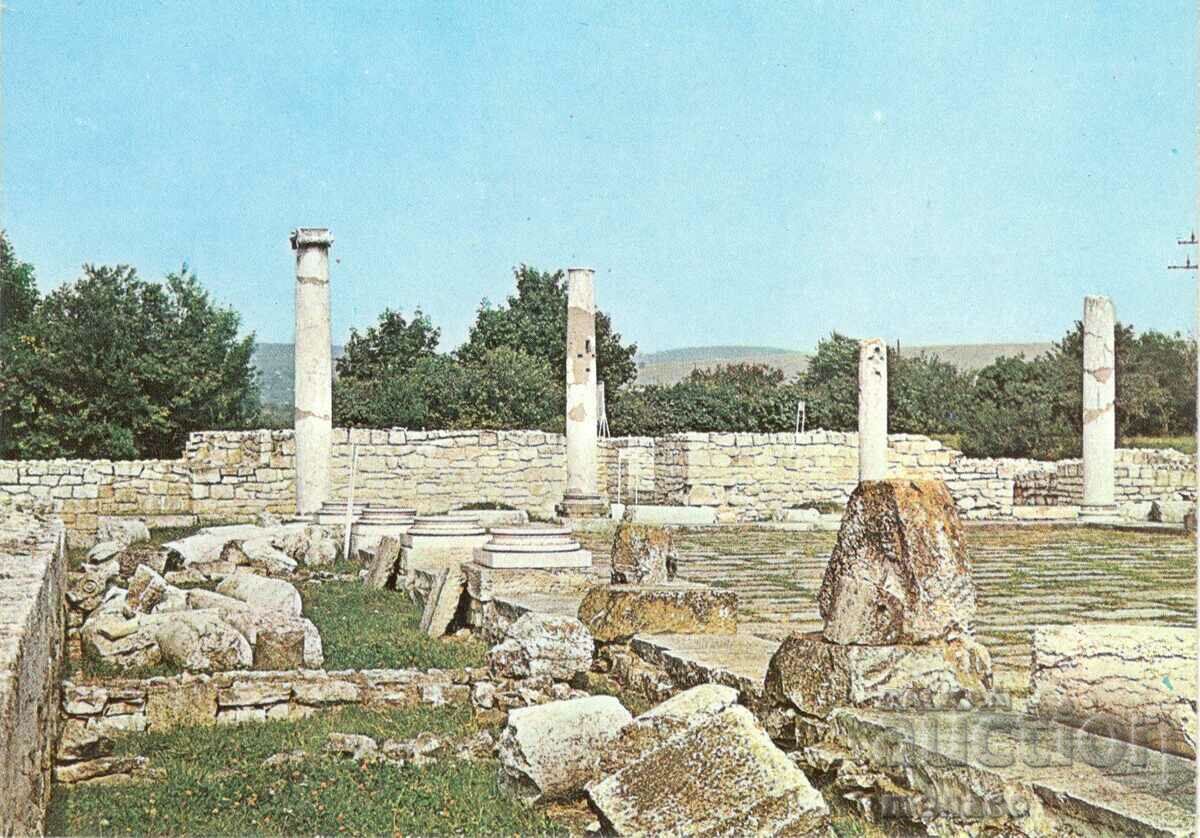 Old card - Razgrad, Ruins of ancient Abritus