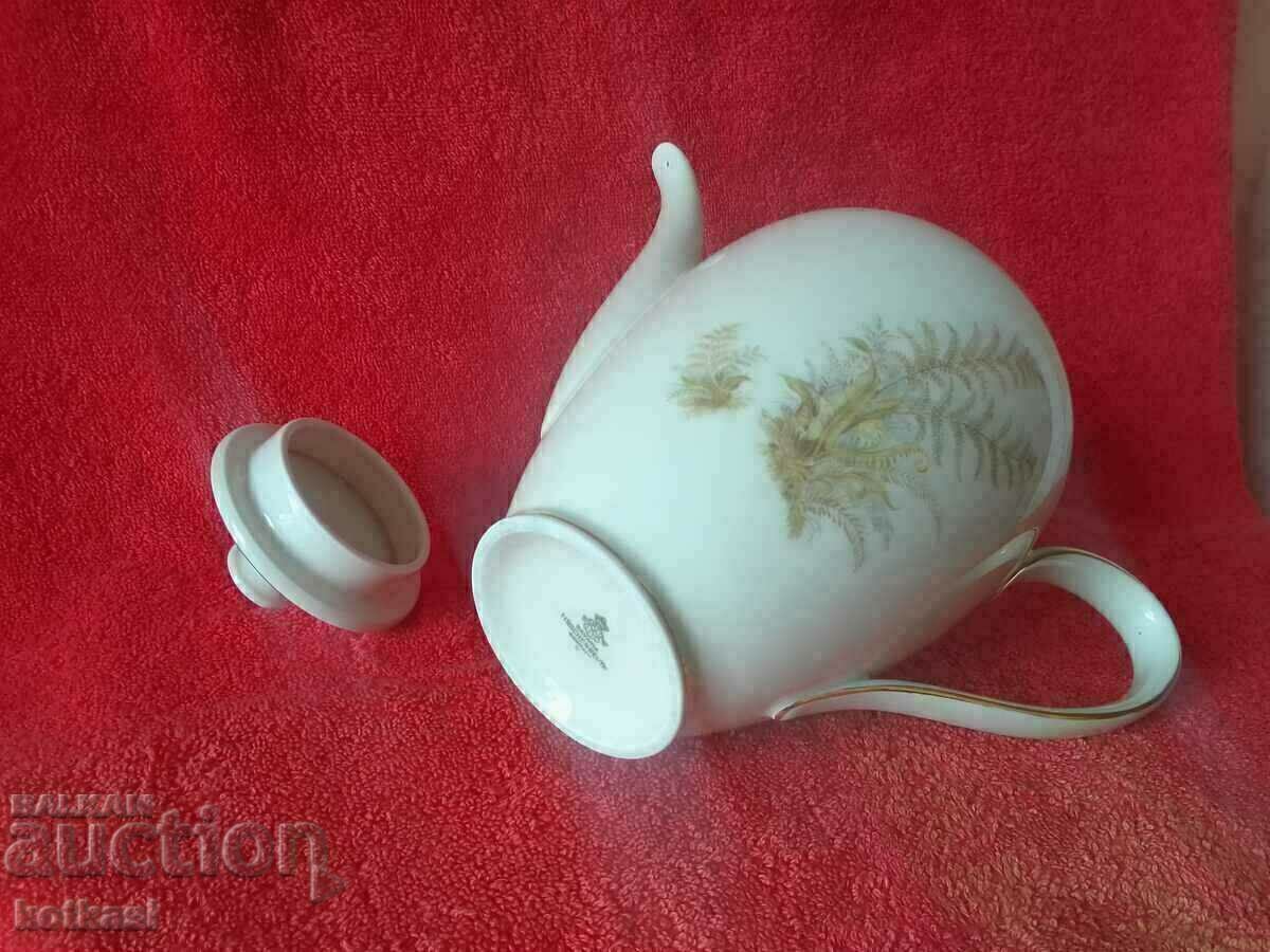 Old porcelain Jug TIRSCHENREUTH gilded Germany - 6 Old porcelain Jug TIRSCHENREUTH gilded Germany - 6