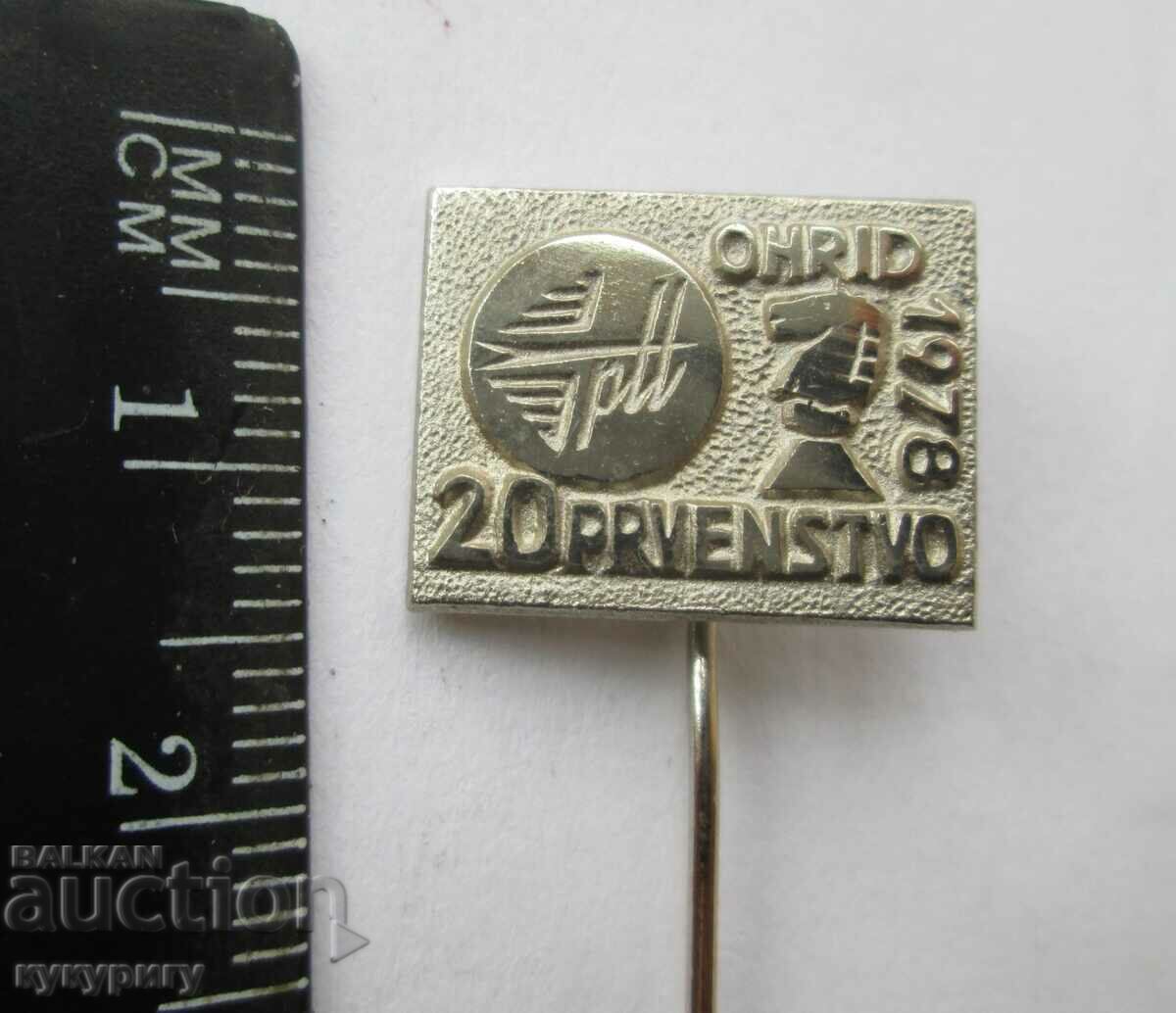 Delivery of Lot of old badges signs and medal Chess Chess Delivery of Lot of old badges signs and medal Chess Chess