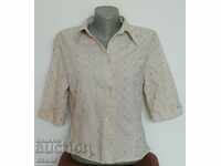Beige shirt with embroidery