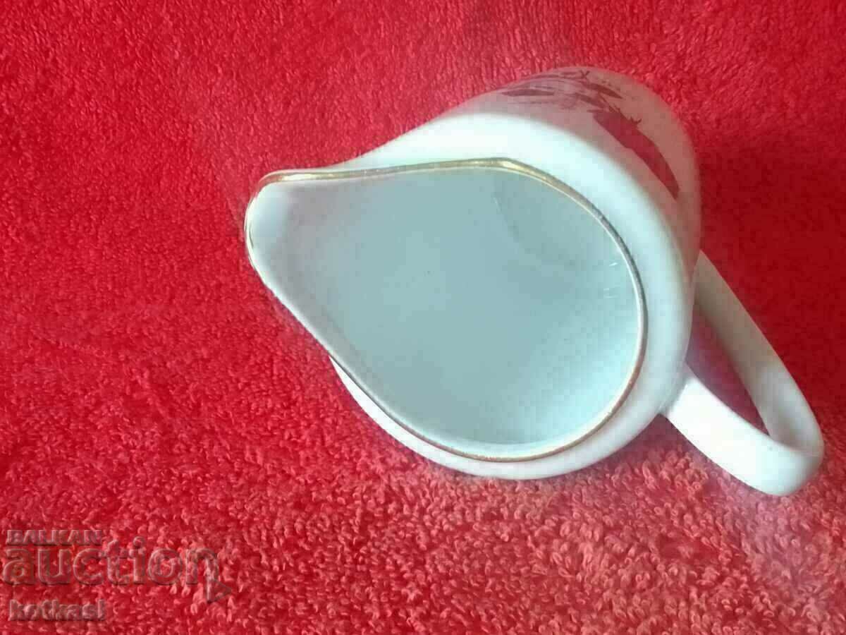 Old porcelain small jug latiera gilt Germany KAHLA - 5 Old porcelain small jug latiera gilt Germany KAHLA - 5