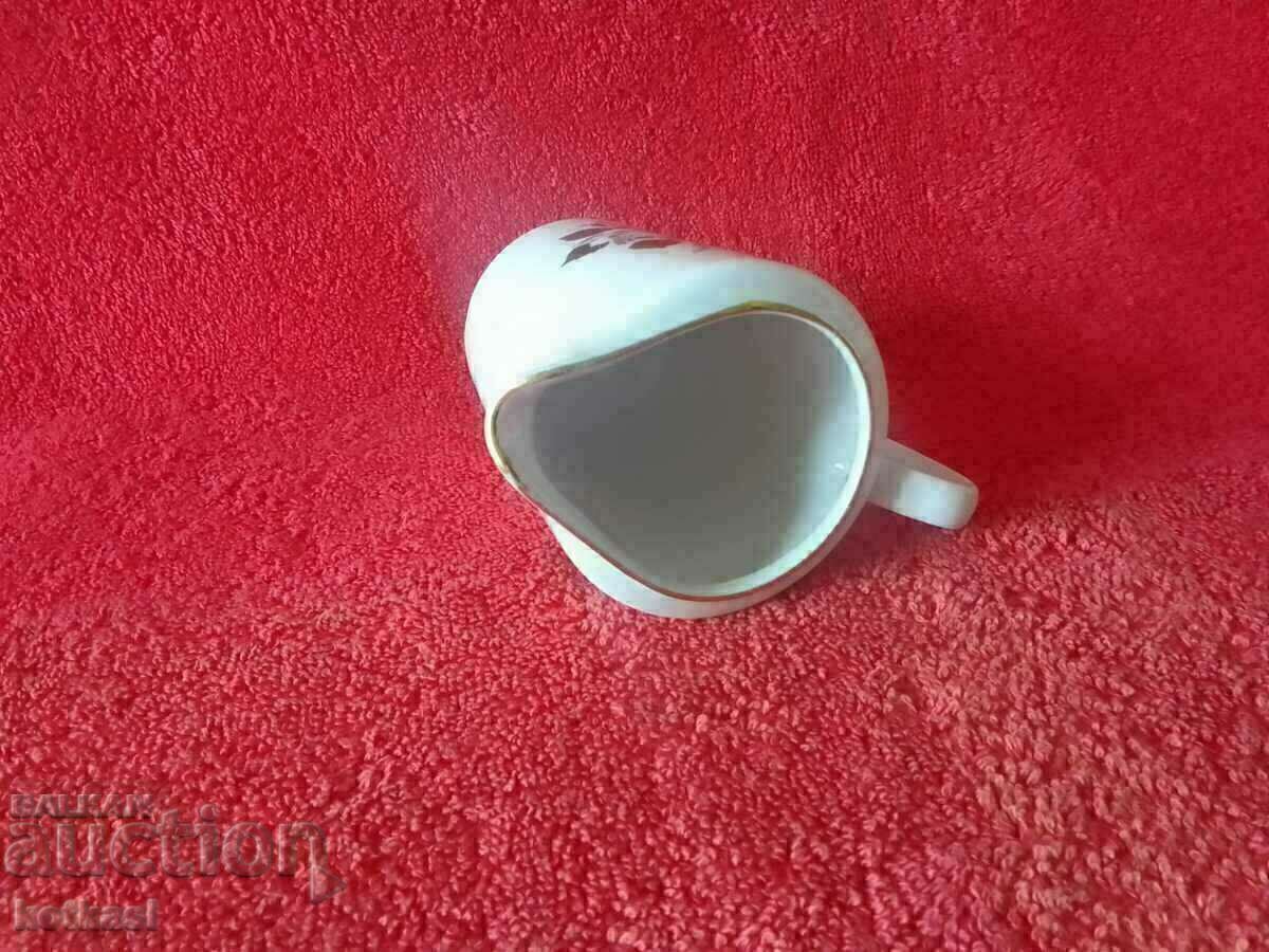 Old porcelain small jug latiera gilt Germany KAHLA - 6 Old porcelain small jug latiera gilt Germany KAHLA - 6