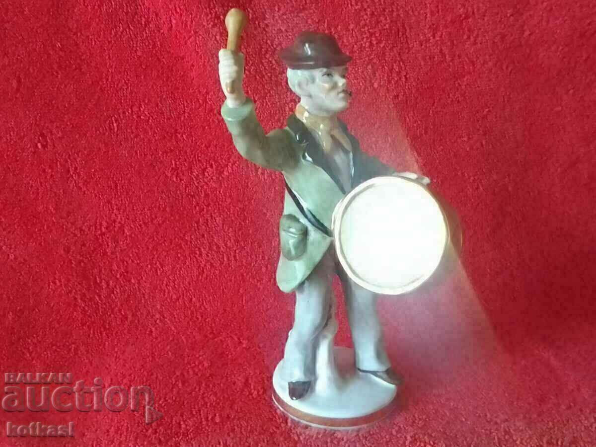 Old porcelain figurine Male Musician Drum marked hand painted with price 225.50 BGN | € 115.30 Old porcelain figurine Male Musician Drum marked hand painted with price 225.50 BGN | € 115.30