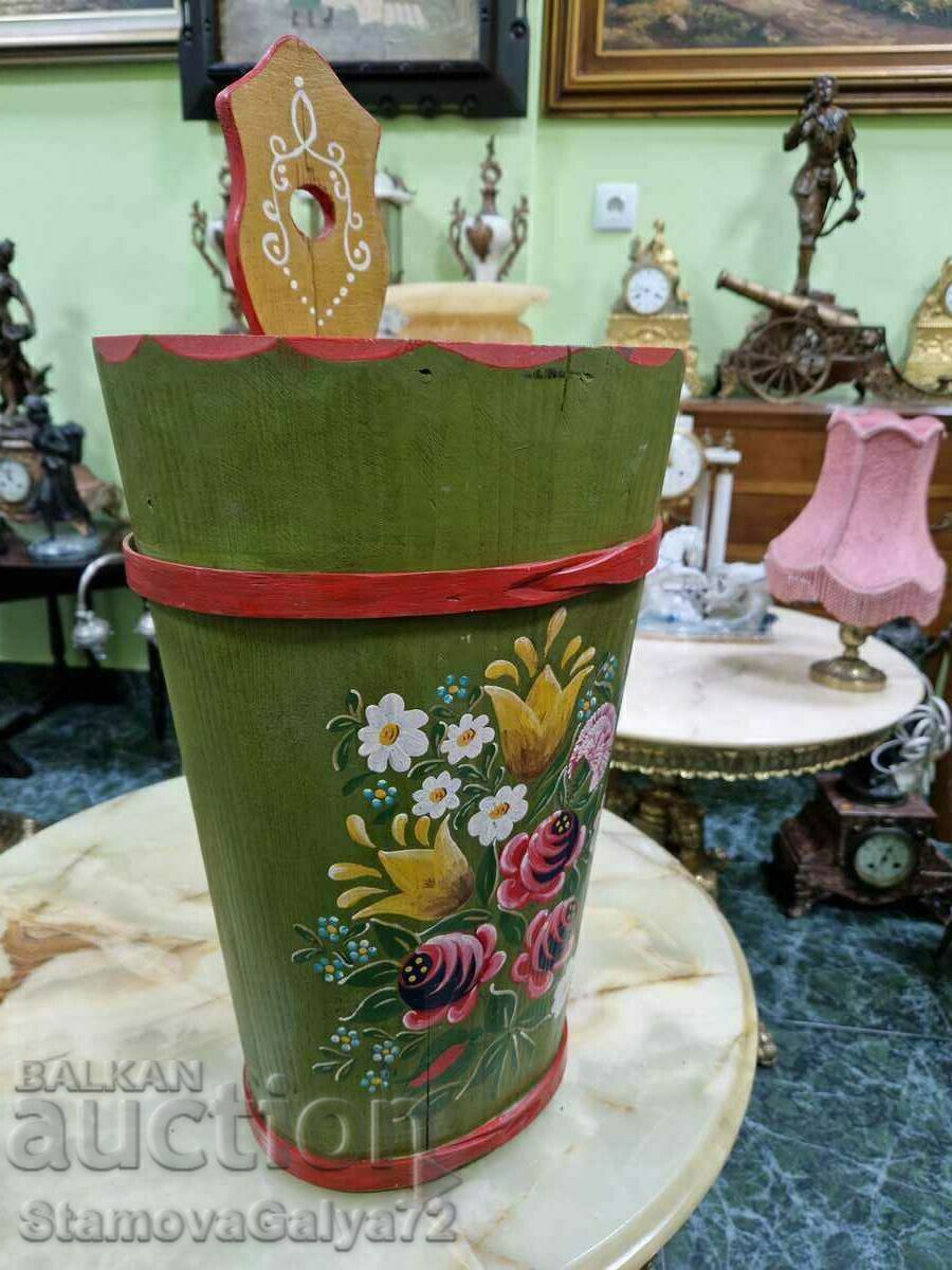 Παράδοση Μια υπέροχη γερμανική ξύλινη ομπρέλα αντίκα