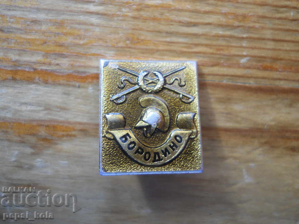 badge "Borodino" Russia