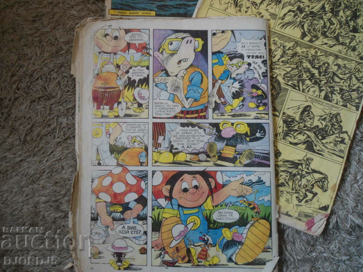 Auction Old comics magazines, 3 issues Auction Old comics magazines, 3 issues