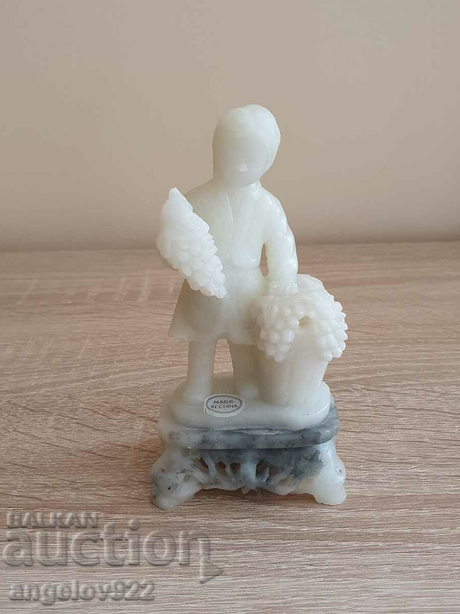 Chinese Marble Figure Statuette!
