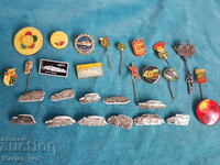Lot of badges - 28 pieces