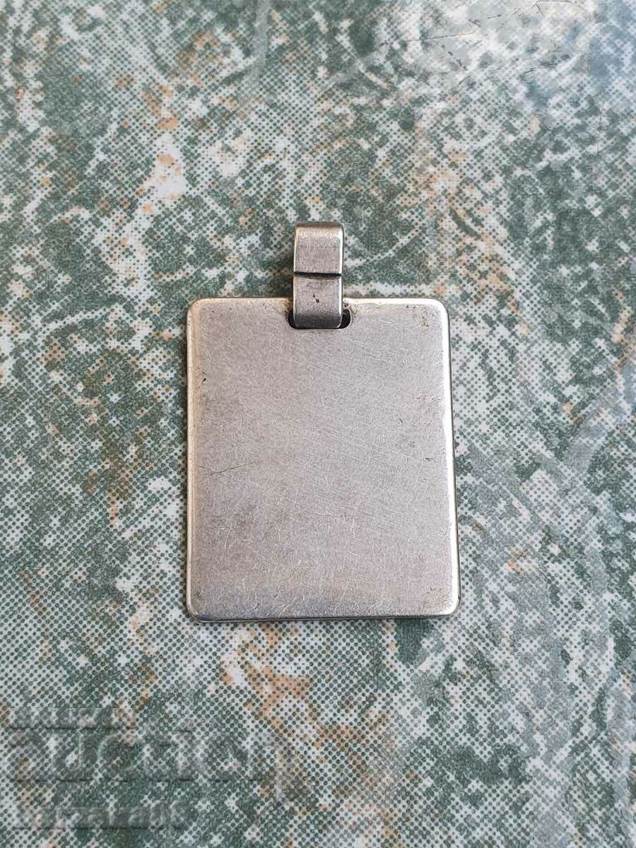 Silver plate pendant