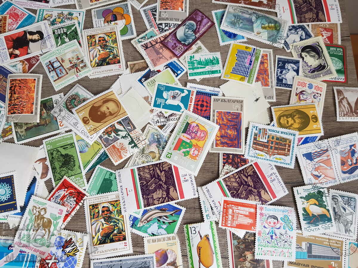Delivery of Lot of postage stamps 237 pieces Delivery of Lot of postage stamps 237 pieces