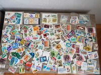 Lot of postage stamps 237 pieces