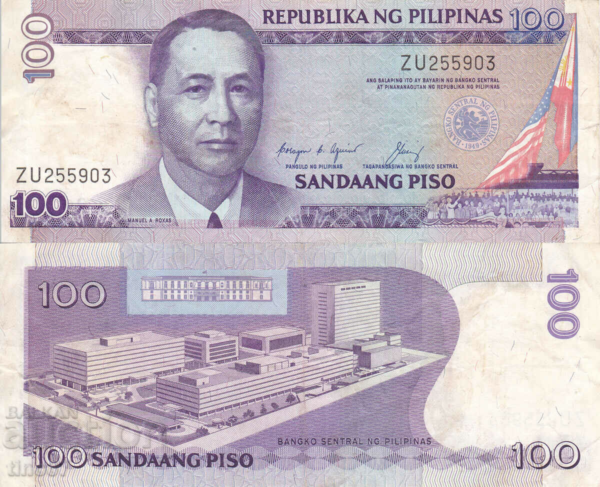 tino37- FILIPINE - 100 PESOS - 1992 - VF