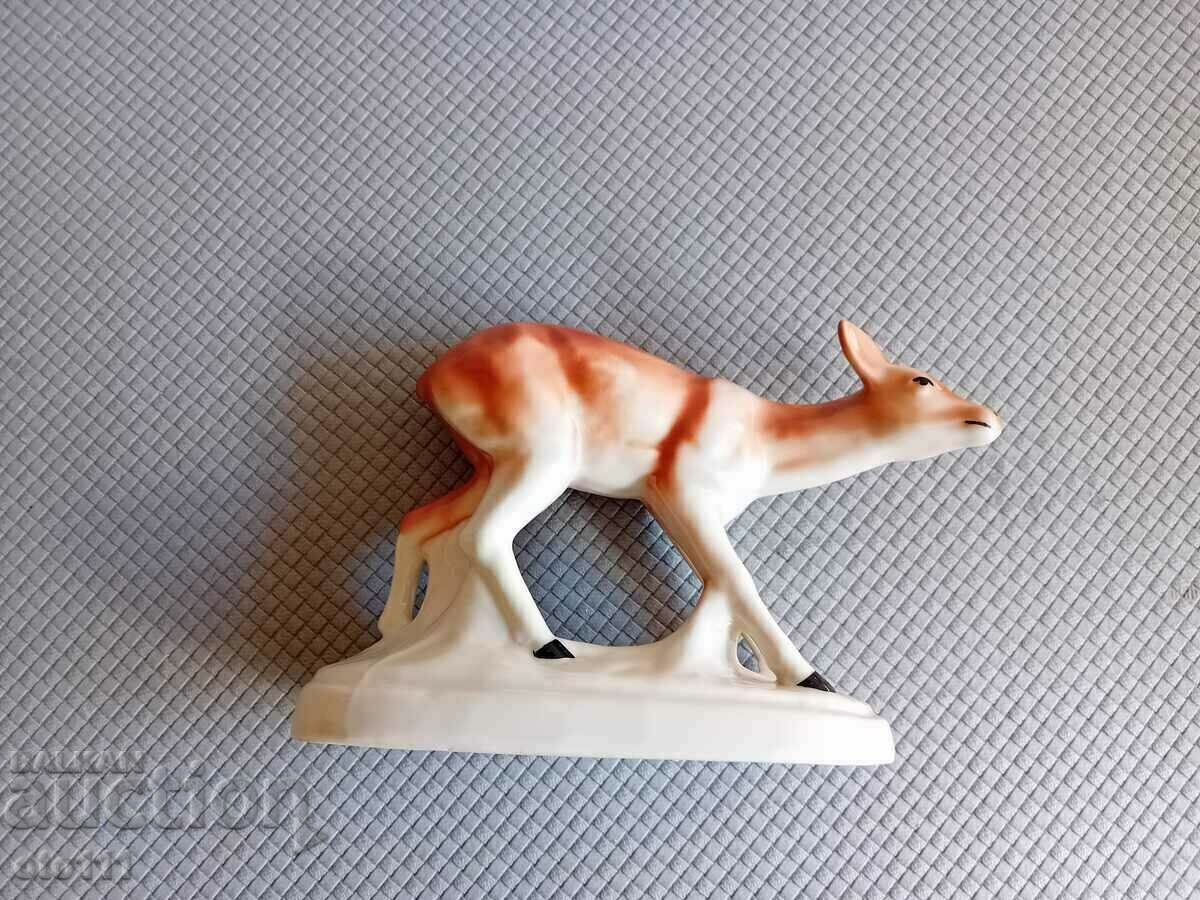 Аукцион ПОРЦЕЛАНОВА ФИГУРА - СЪРНА Аукцион ПОРЦЕЛАНОВА ФИГУРА - СЪРНА