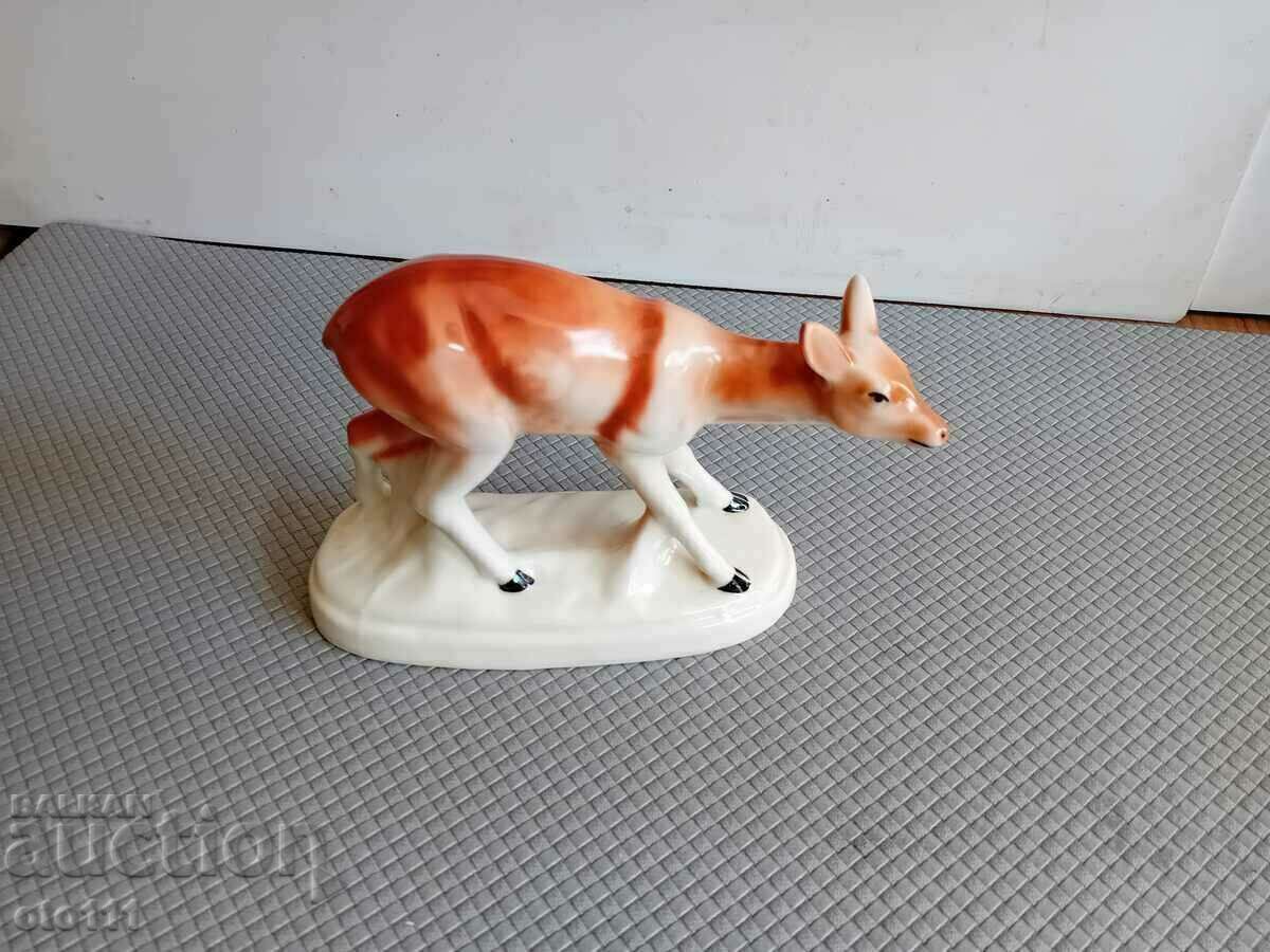 PORCELAIN FIGURE - DOE