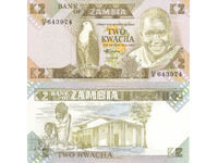 tino37- ZAMBIA - 2 KWACHA - 1980/86 - UNC