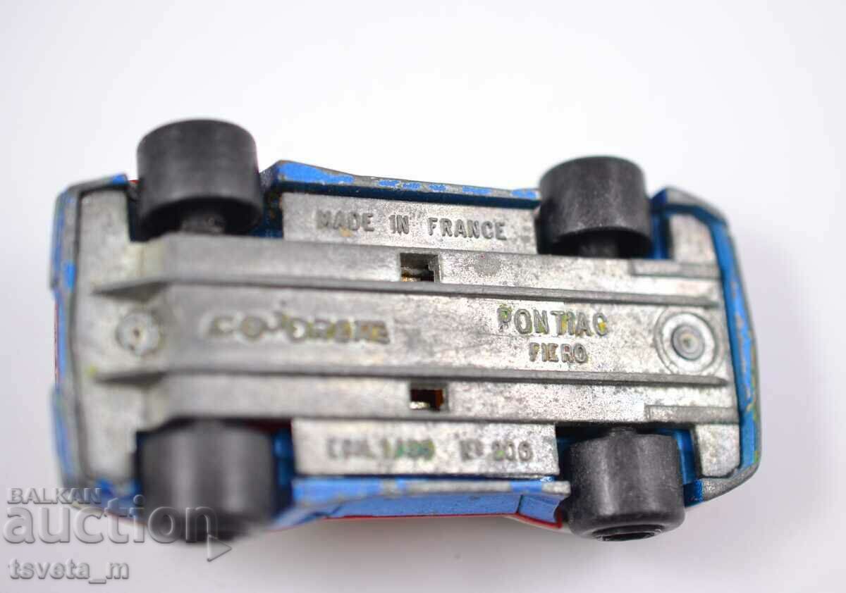 Cărucior de metal Majorette 206 Pontiac Fiero - 5