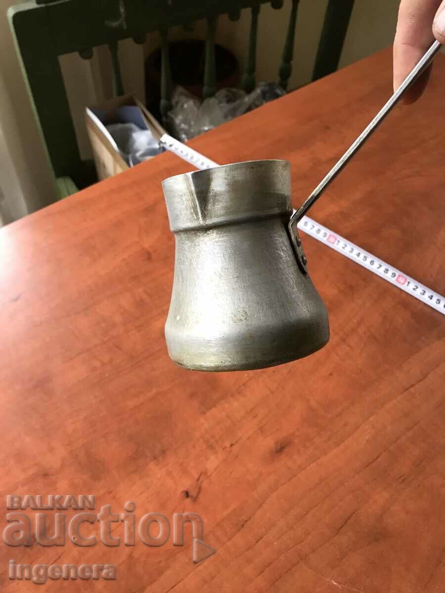 Delivery of JEZVE ALUMINUM OLD COFFEE POT Delivery of JEZVE ALUMINUM OLD COFFEE POT
