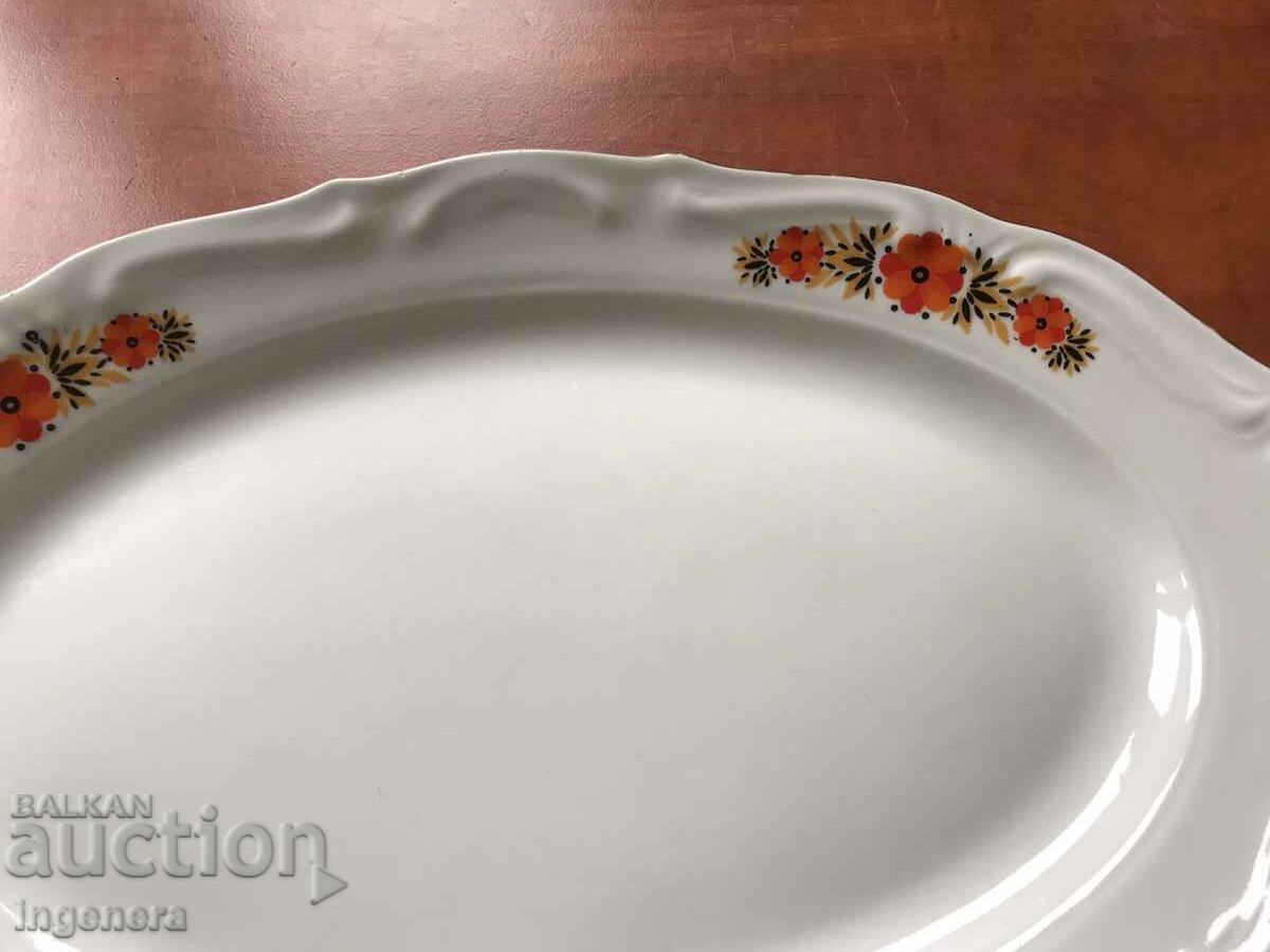 PORCELAIN PLATEAU TRAY BULGARIA - 5