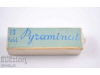 Pyraminal vintage packaging, medicine - unwrapped
