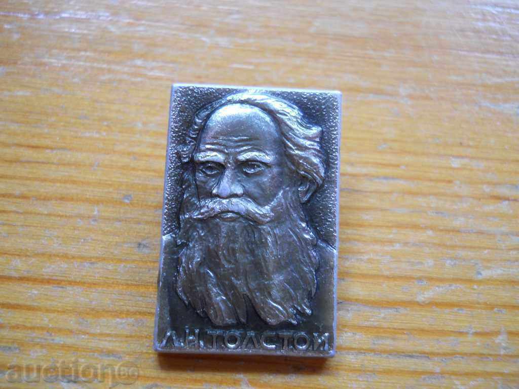 "Leo Tolstoy" badge