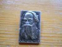 "Leo Tolstoy" badge