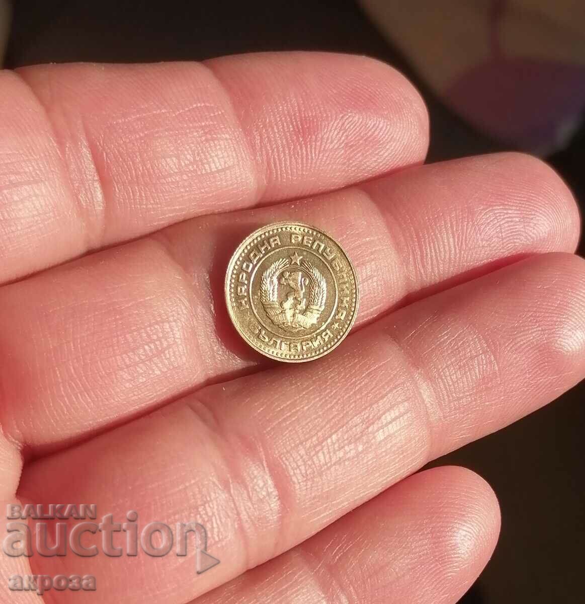 1 cent 1989 με γυαλάδα